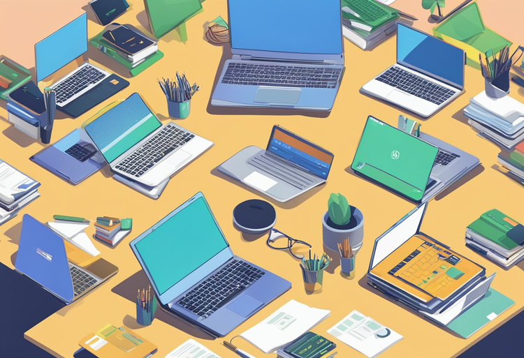 online collages that offer free laptops