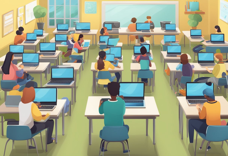 online schools that give free laptops near me